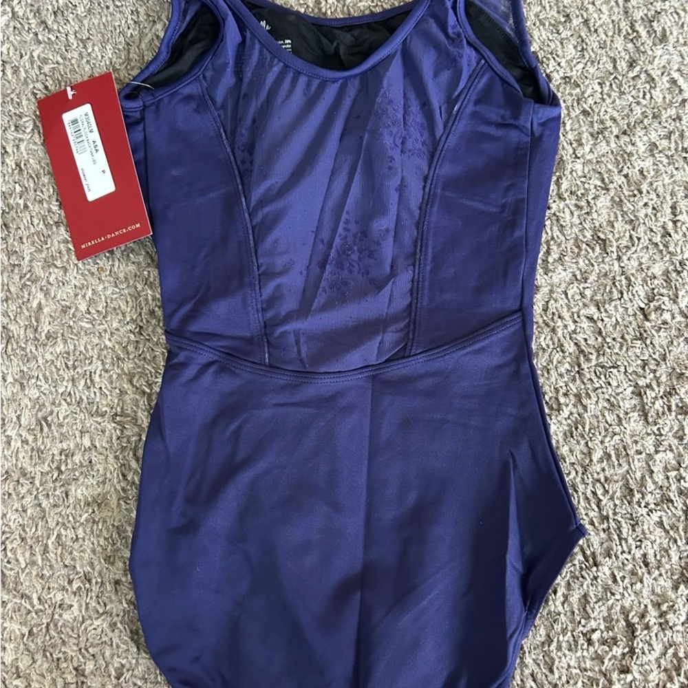 Royal blue Sleeveless Leotard